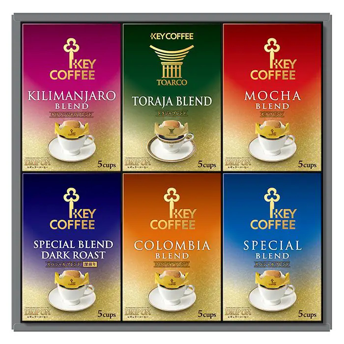 【冬限定】キーコーヒー（KEY COFFEE）　ドリップオン・レギュラーコーヒーギフト