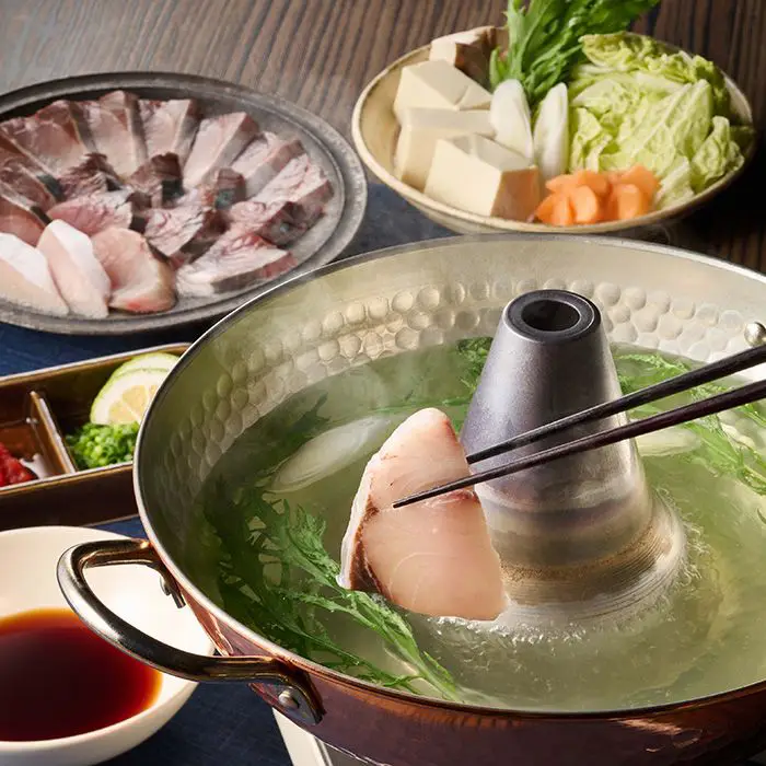 【冬限定】絆屋　かぼすブリしゃぶセット