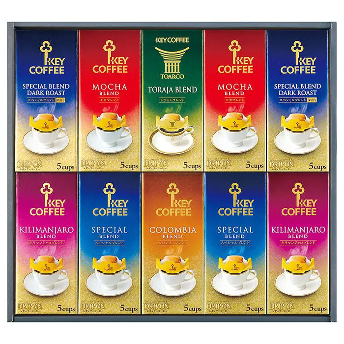 【冬限定】キーコーヒー（KEY COFFEE）　ドリップオン・レギュラーコーヒーギフト