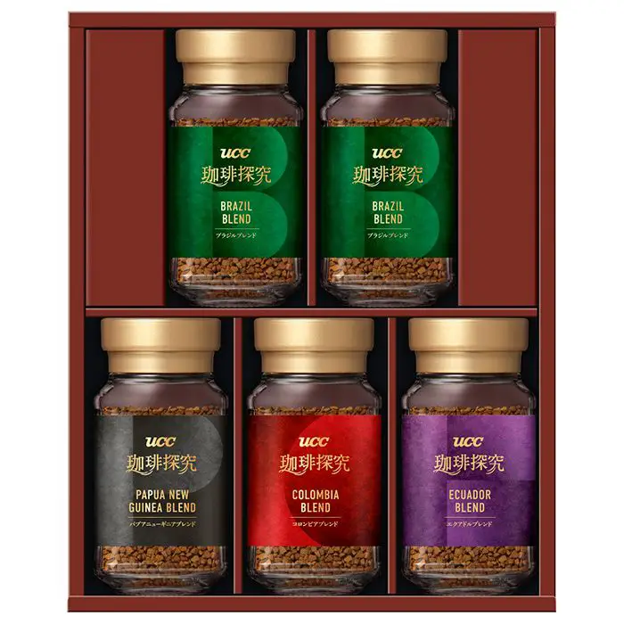 【冬限定】UCC　珈琲探究インスタントコーヒーギフト