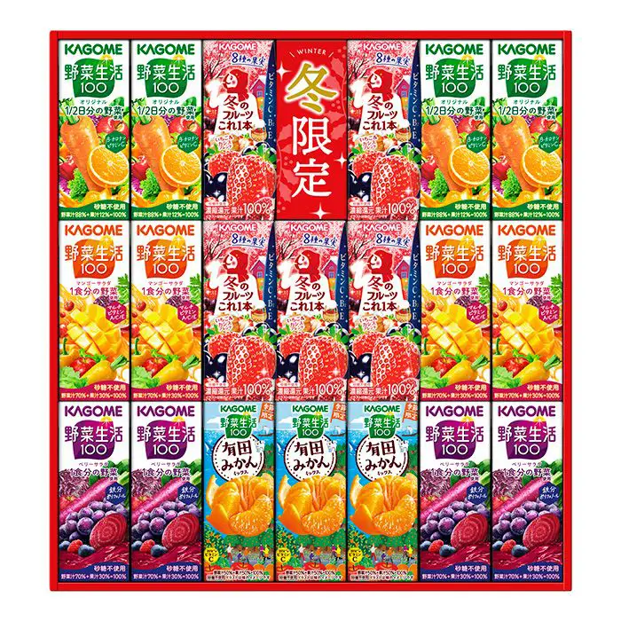 【冬限定】カゴメ　すこやかウィンターバラエティギフト