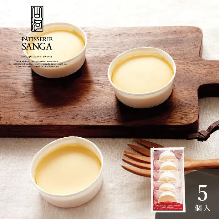 パティスリーサンガ　ベイクドチーズケーキ　５個