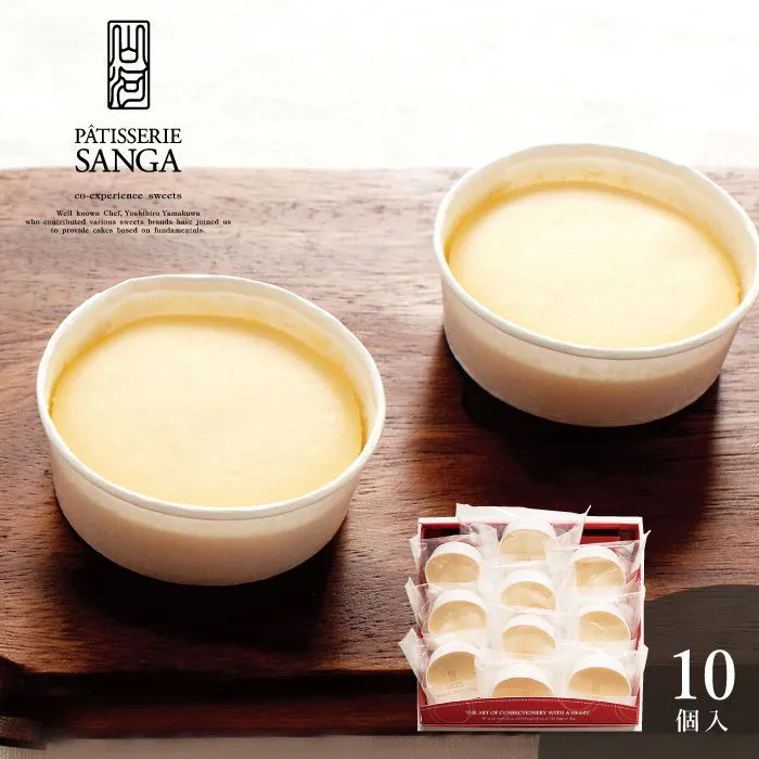 パティスリーサンガ　ベイクドチーズケーキ　１０個