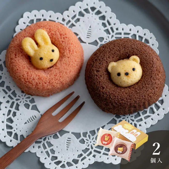 アニマルドーナツ　２個