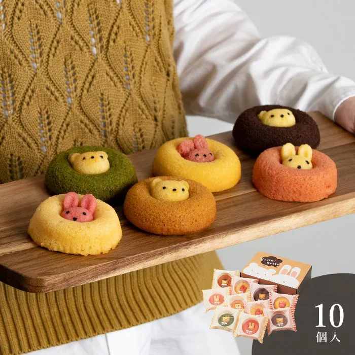 アニマルドーナツ　１０個