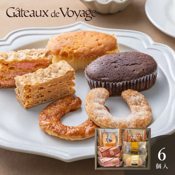 ガトー・ド・ボワイヤージュ　横浜馬車道スイーツセレクション　６個