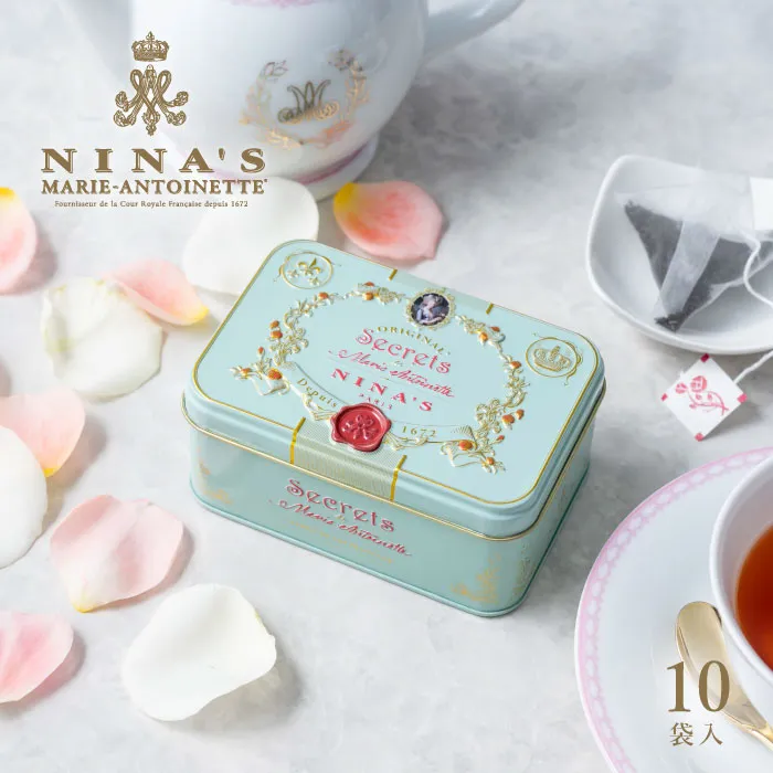 ＮＩＮＡ＇Ｓ　ＭＡＲＩＥ－ＡＮＴＯＩＮＥＴＴＥ　アールグレイ　ティーバッグ缶