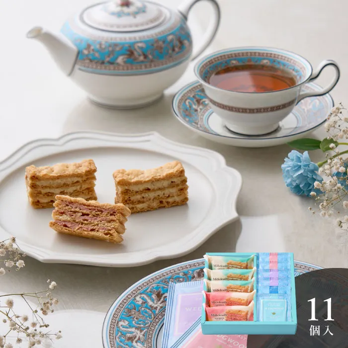 ミルフイユ＆ウェッジウッドティーバッグセット１１個