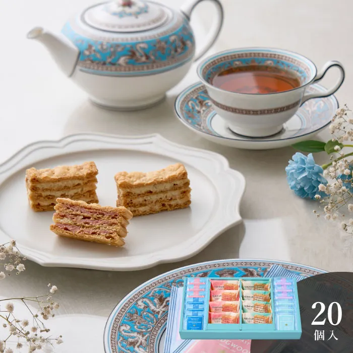 ミルフイユ＆ウェッジウッドティーバッグセット２０個