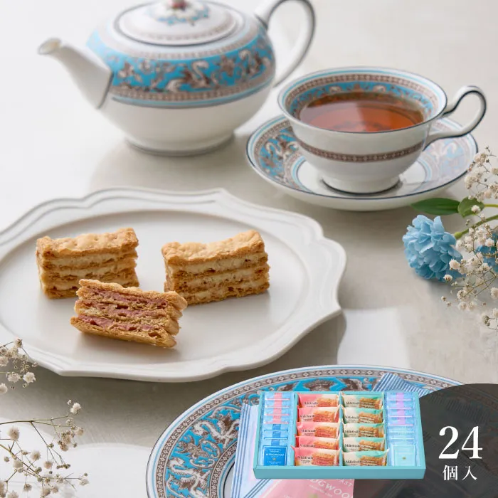 ミルフイユ＆ウェッジウッドティーバッグセット２４個