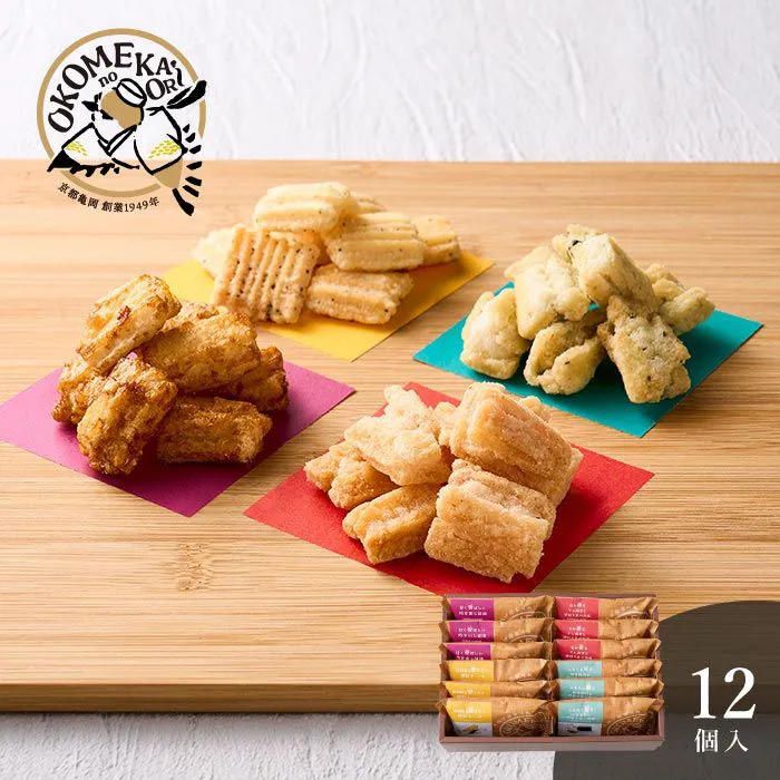 ＯＫＯＭＥｎｏＫＡＯＲＩ　手揚げ京あられ　１２袋