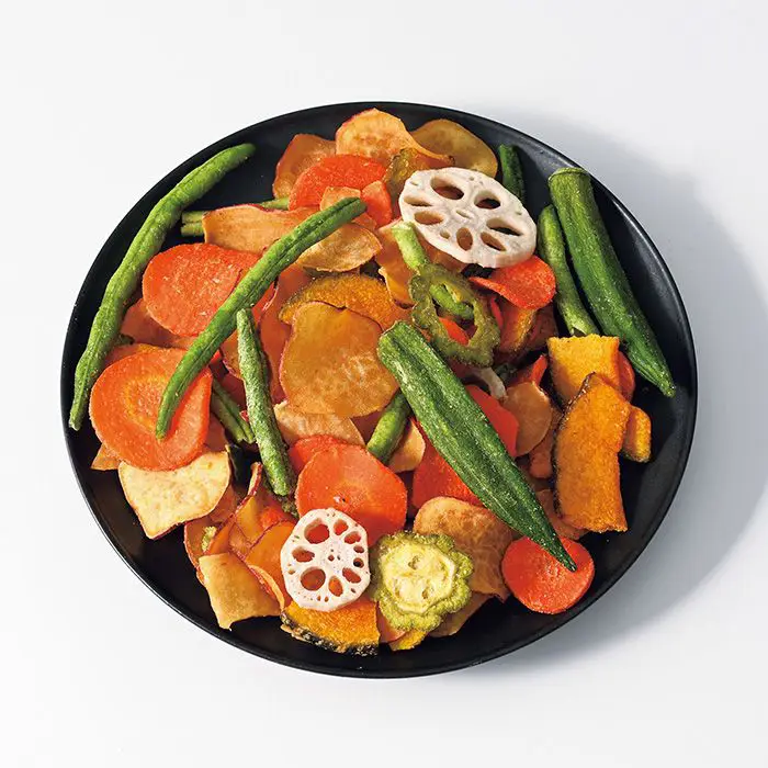 ★豆徳　野菜チップス缶