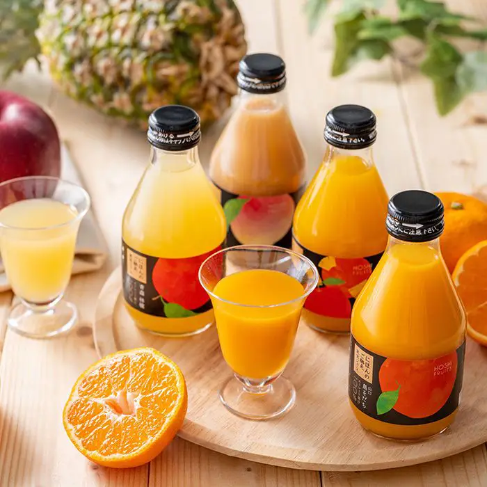 ホシフルーツ　にほんのご馳走果実ジュース　８本