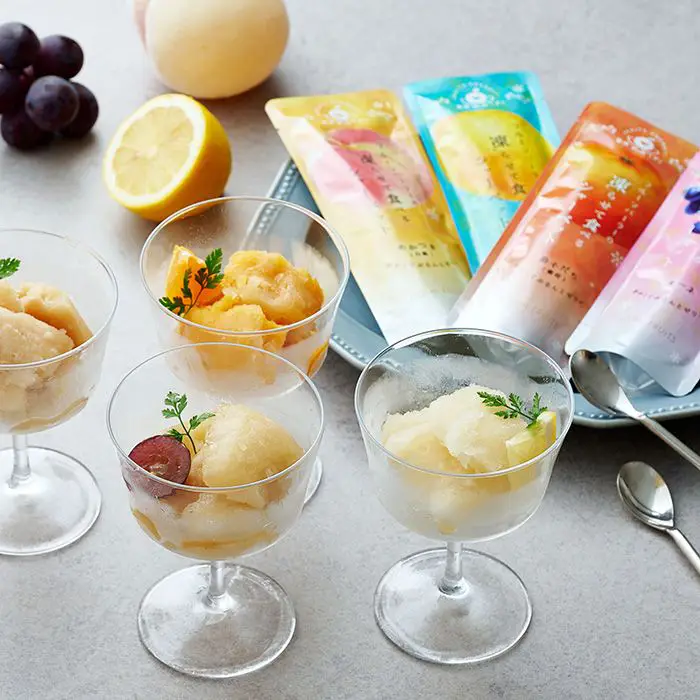 ホシフルーツ　フルーツパーラーの凍らせて食べるシャーベット　彩果しずく　１０袋