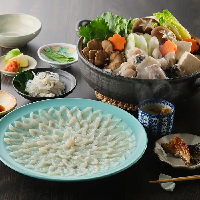 日髙本店　とらふく料理フルコースセット