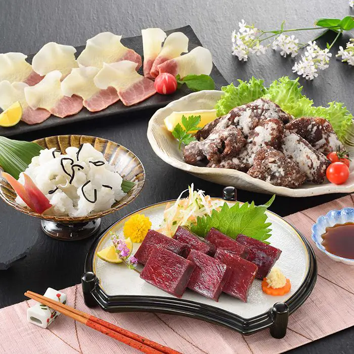 下関鯨屋　日新丸　鯨の詰合せ［４種］