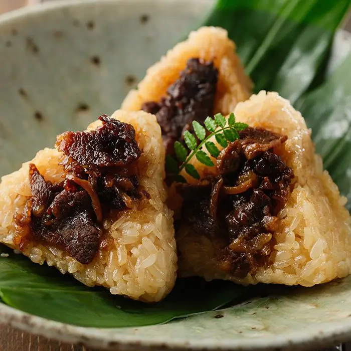 松阪牛しぐれおこわむすび