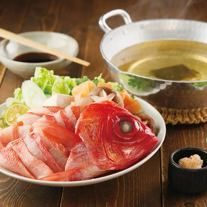 金目鯛しゃぶしゃぶ