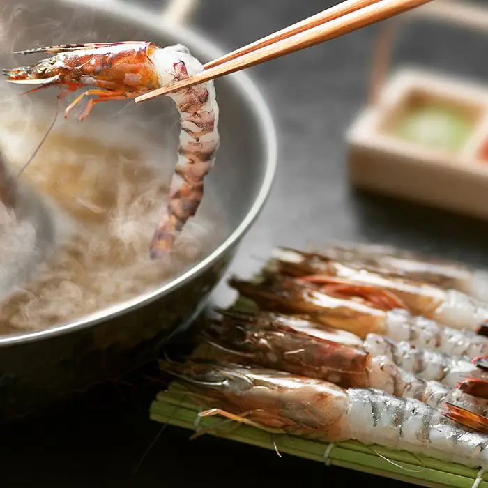 絆屋　車海老のしゃぶしゃぶ