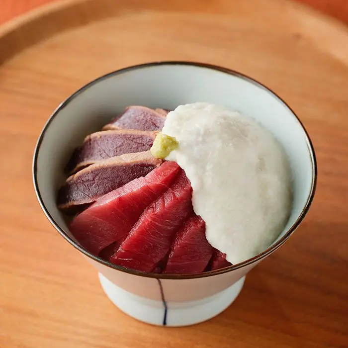 築地ホクエイ×浅草むぎとろ　江戸の本鮪とろろセット　Ｂ