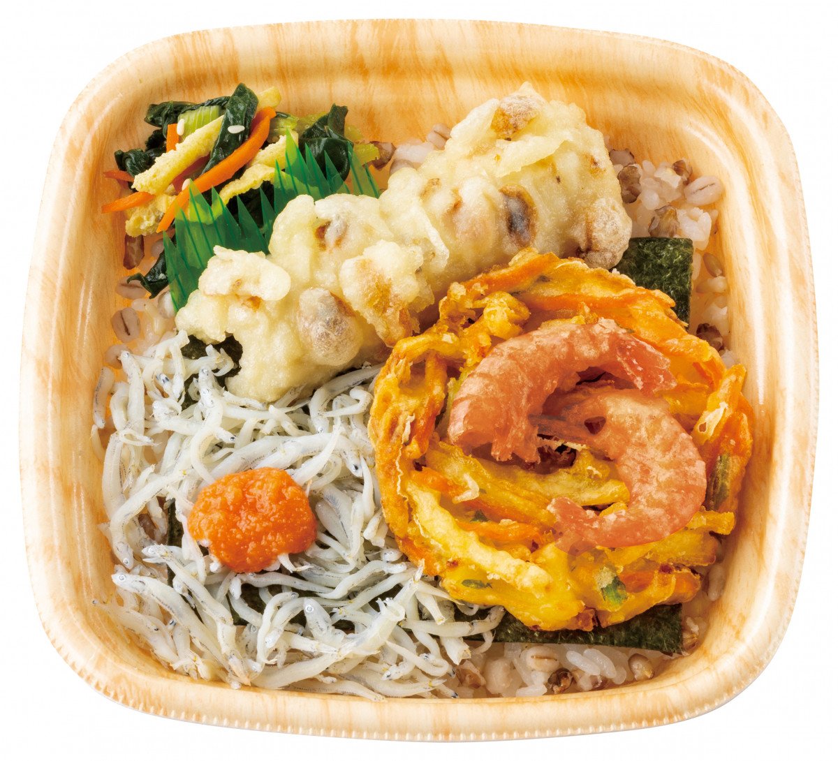 もちミニ釜揚げしらす弁当・＜＜590円＞＞