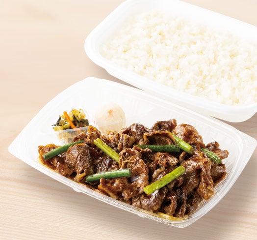 ・黒の牛豚ダブル焼肉弁当　＜＜950円＞＞