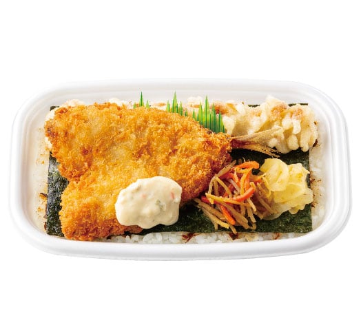 ・アジフライアジフライのり弁当＜＜500円＞＞