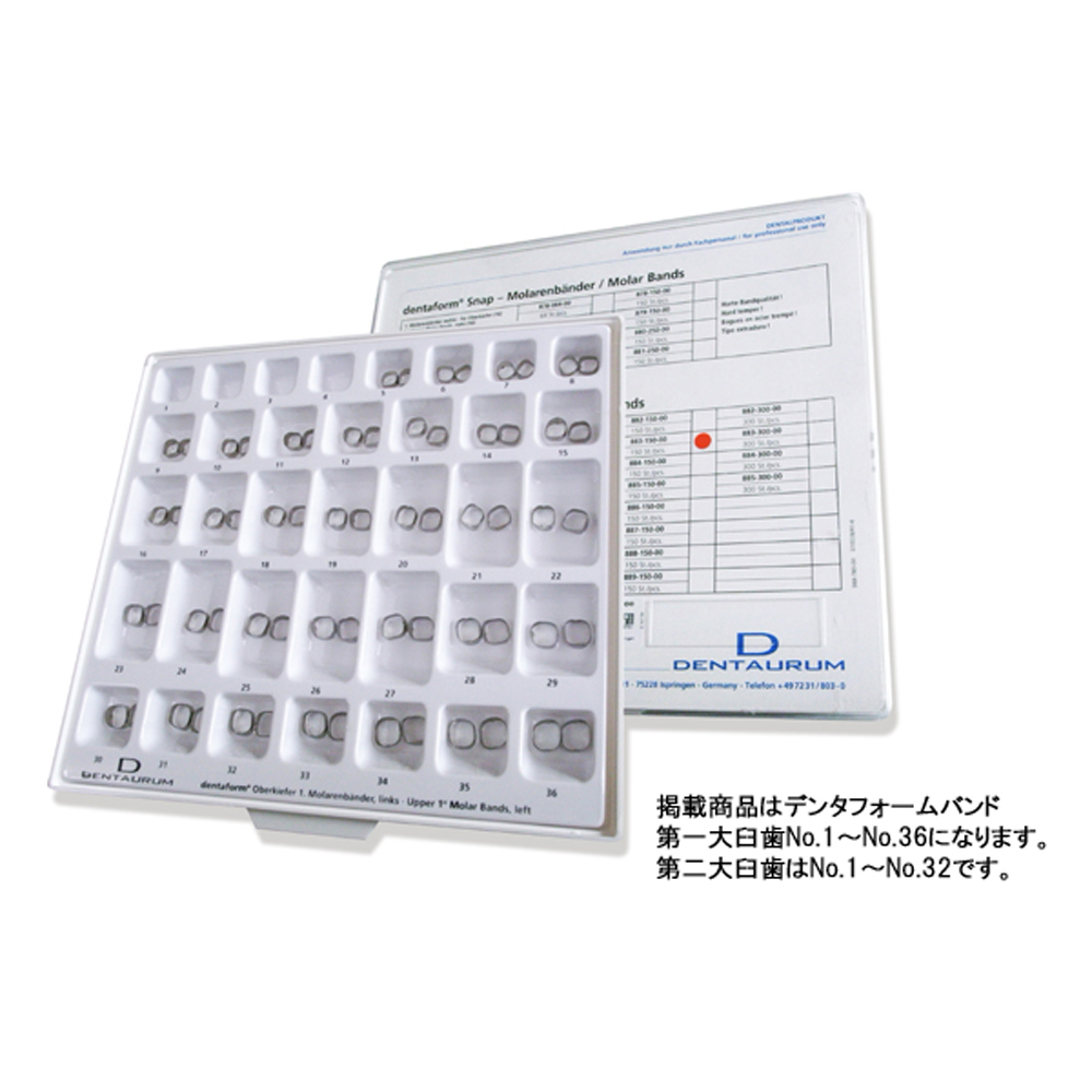 デンタフォームバンド 7番アソートメント