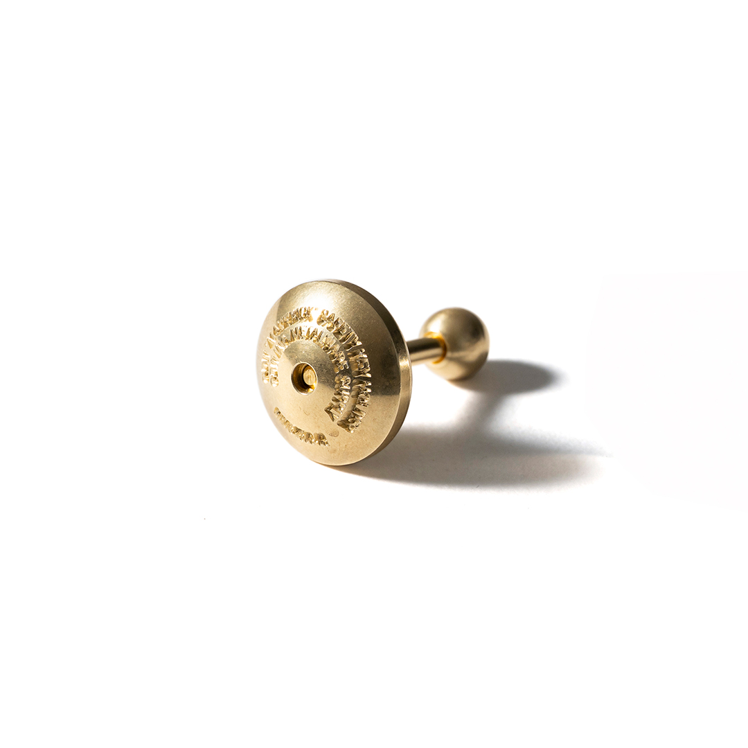 Maverick Keyring "Polished Brass"