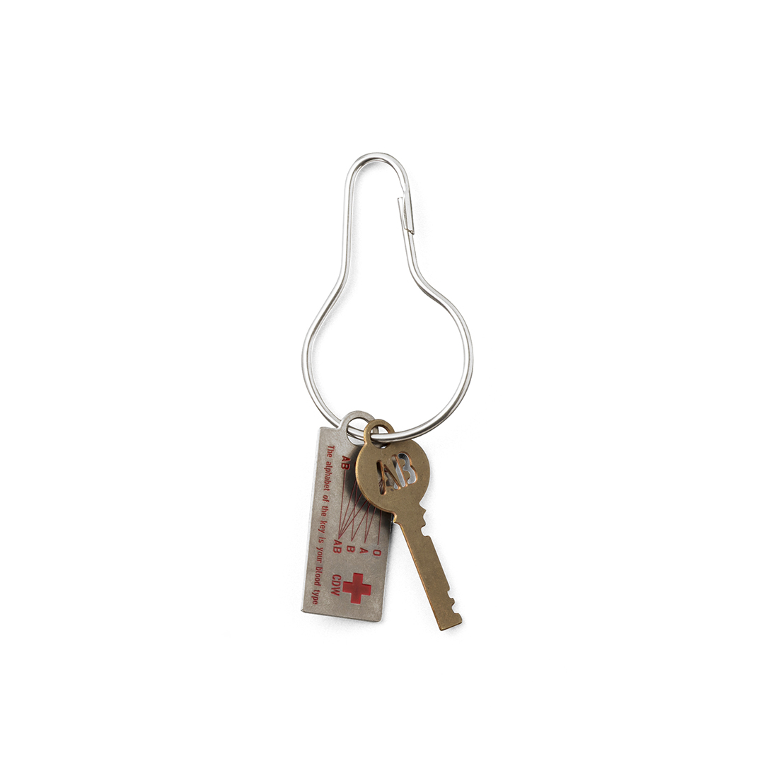 Blood Type Key Plate "AB"