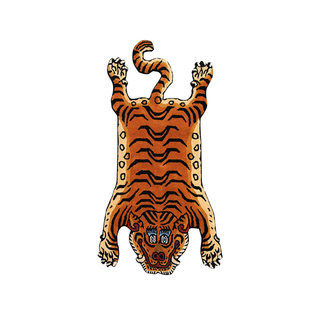 【直送対応品】Tibetan Tiger Rug "DTTR-01 / Medium"