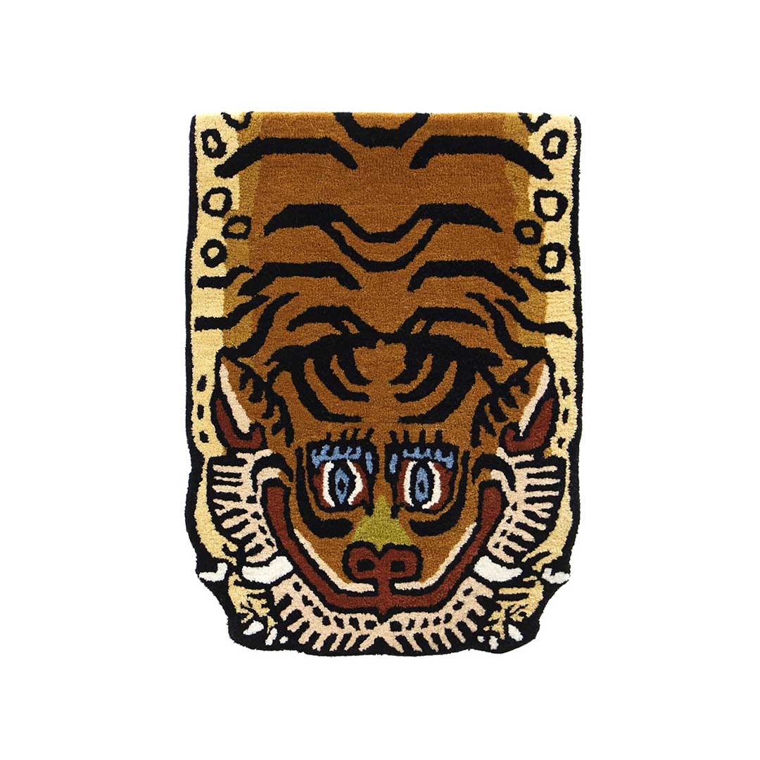 Tibetan Tiger Rug H1-75 "Yellow"
