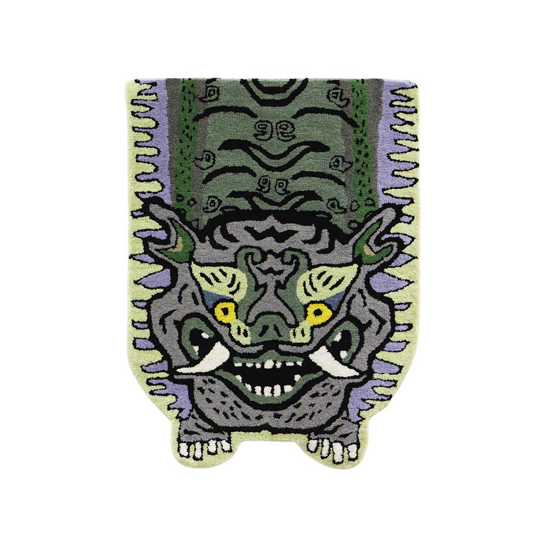 Tibetan Tiger Rug H2-75 "Gray"