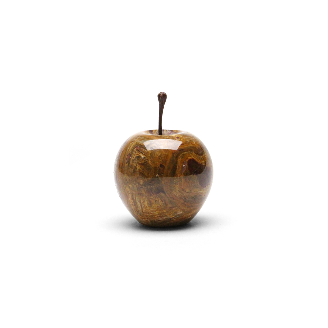 Marble Apple "Brown / Small"