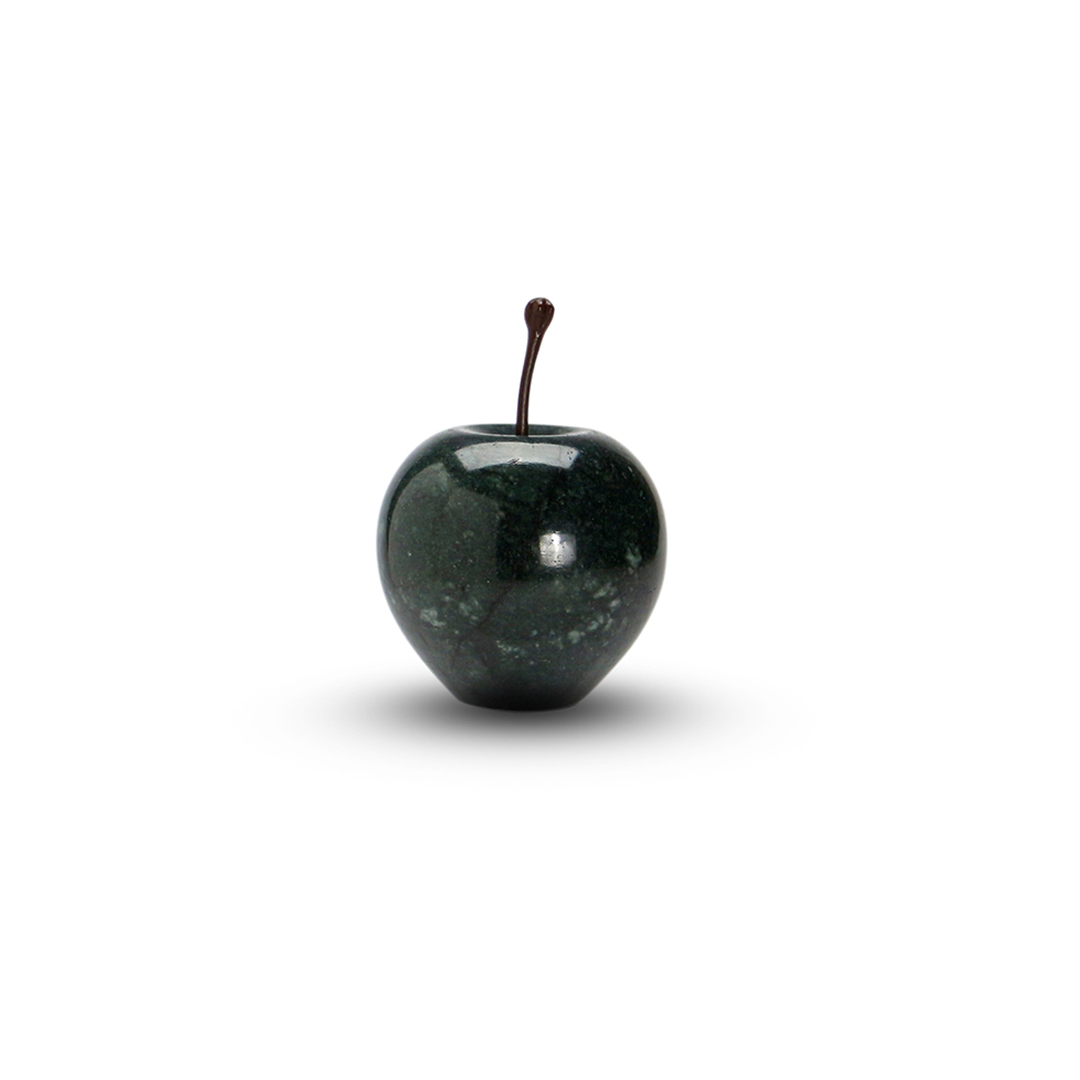 Marble Apple "Jade green / Small"