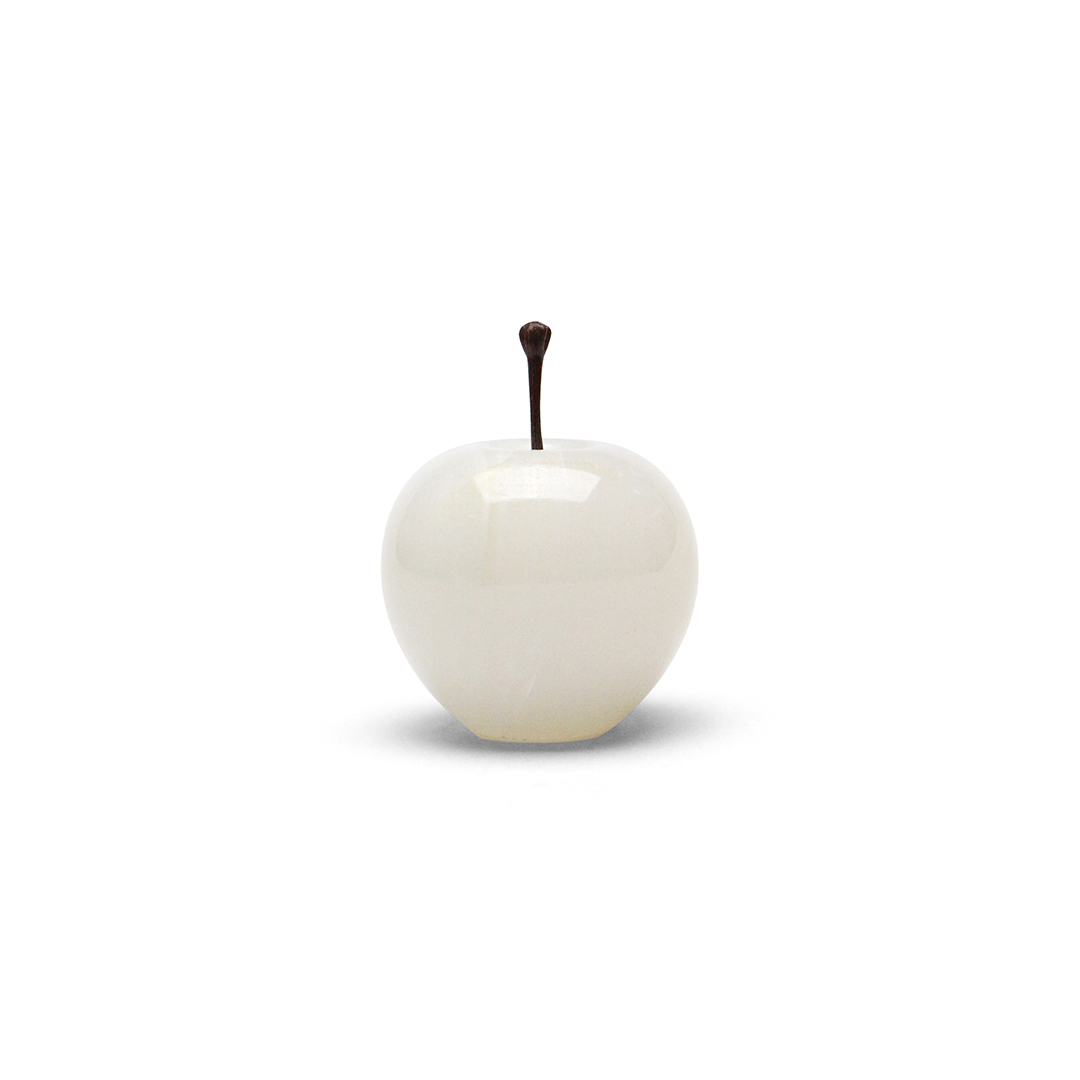 Marble Apple "White / Small"