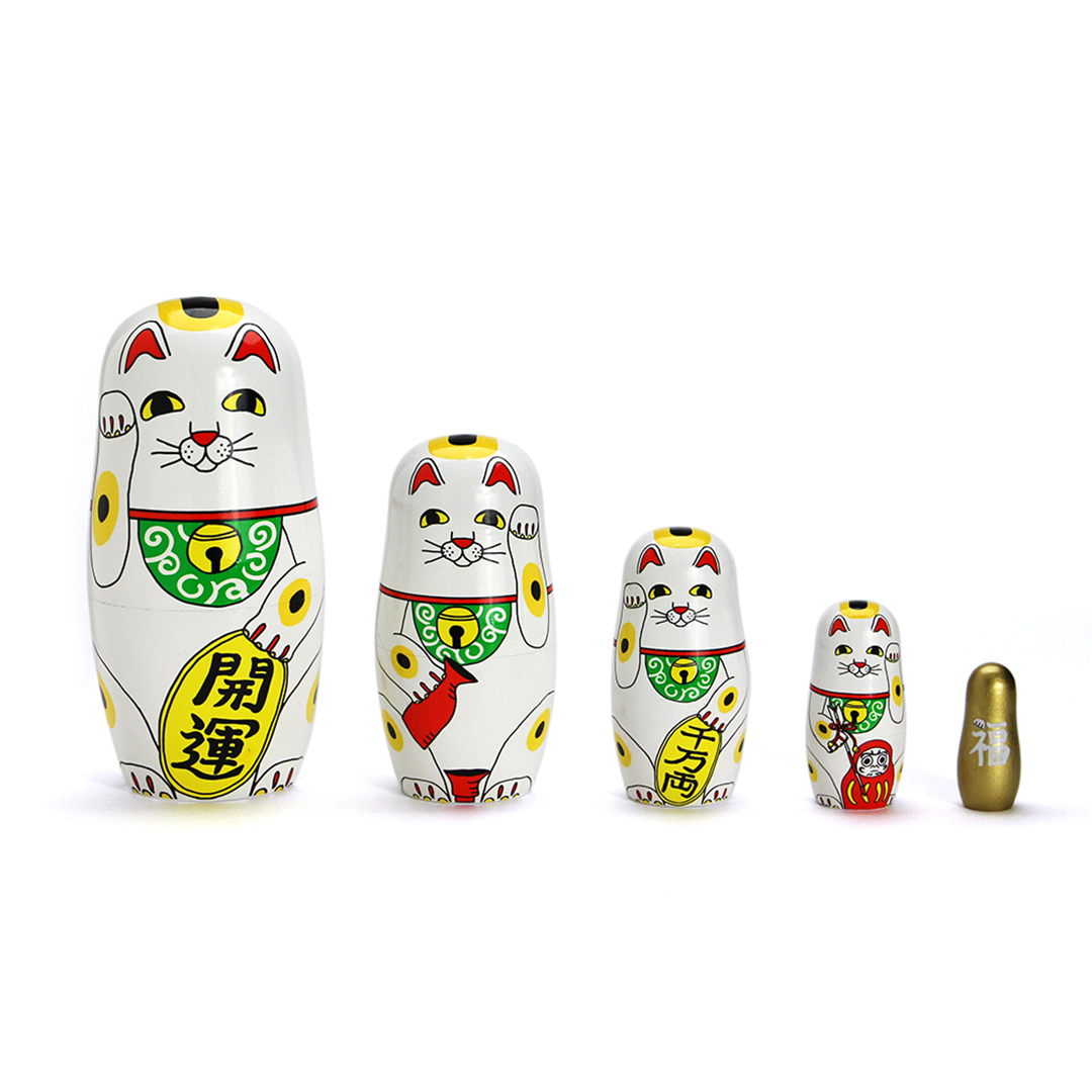Lucky Cat Matryoshka