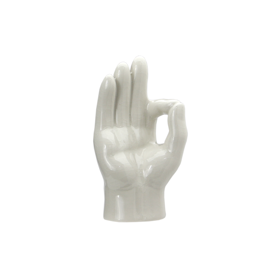 Porcelain Hand Objet “OK”