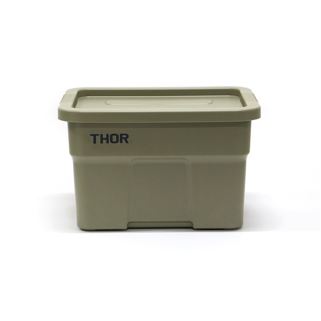 THOR Large Totes With Lid 22L DC "Olive"