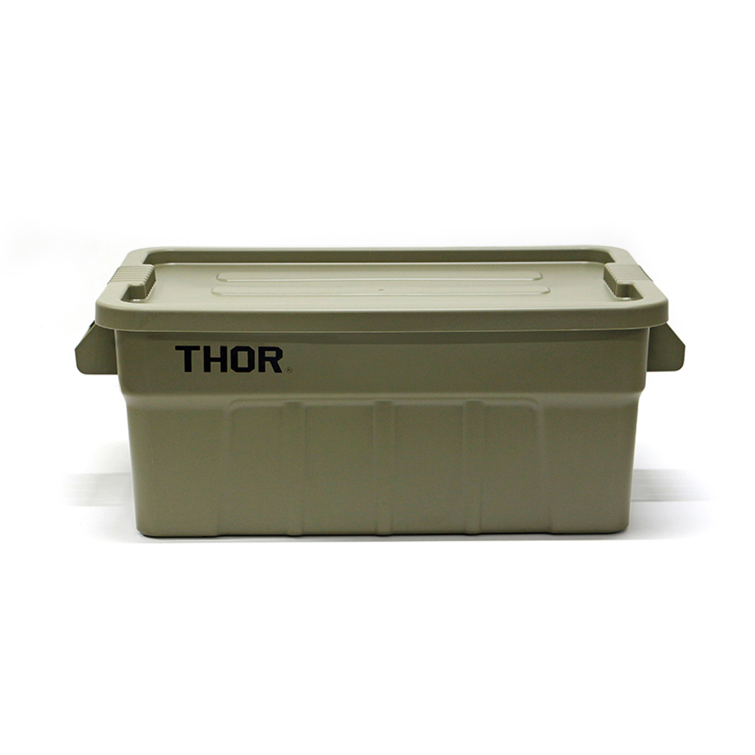 THOR Large Totes With Lid 53L DC "Olive"