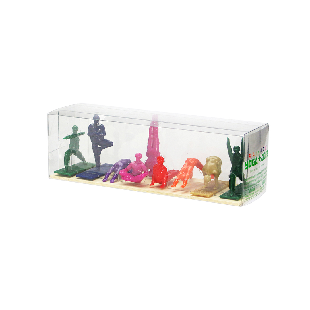 Yoga Joes 9 Figures "Rainbow"