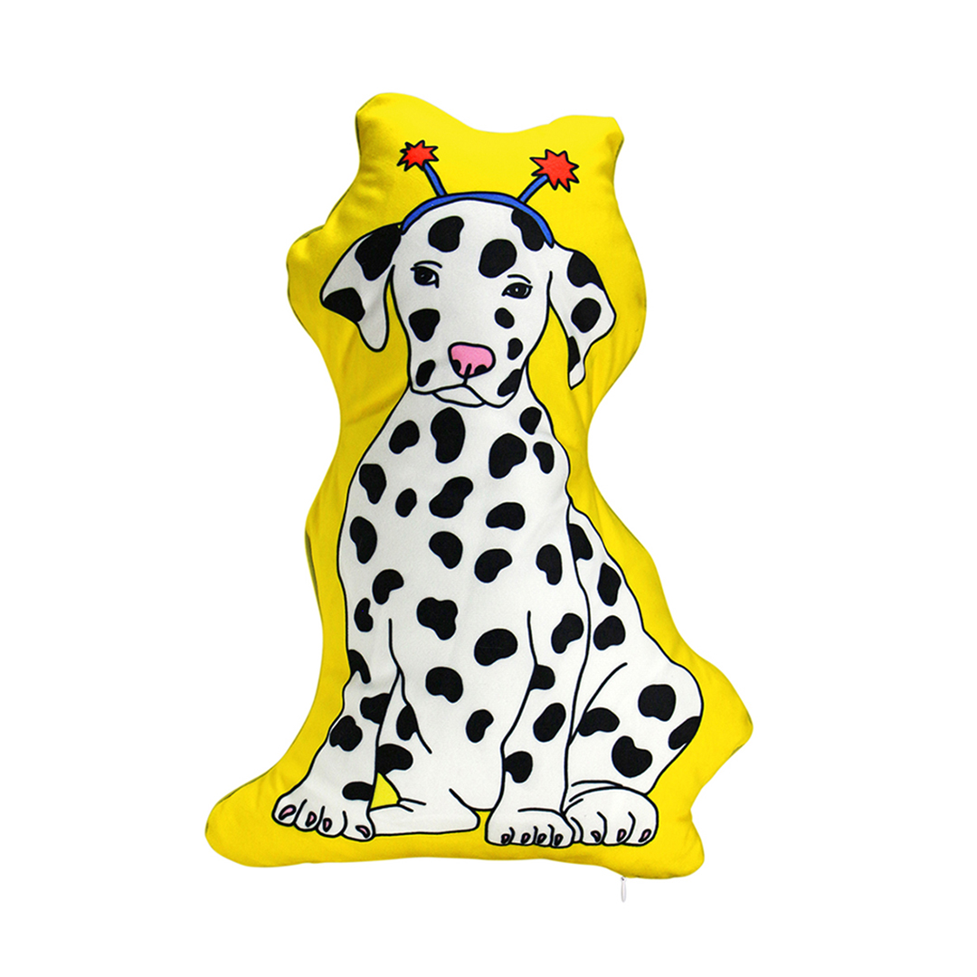 The Enjoy C&D Club Cushion "Dog/Yellow"