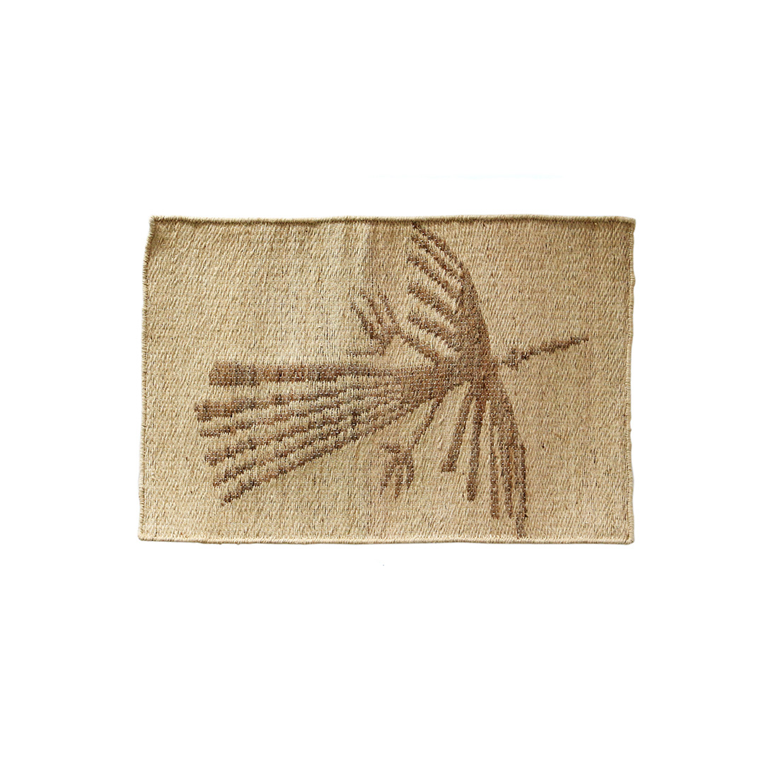 Nazca Jute Rug "Condor"