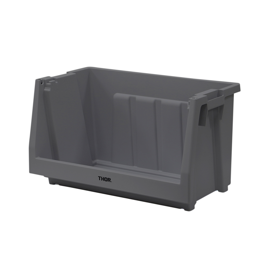THOR Stacking Shelf Container "50L / Mid gray"