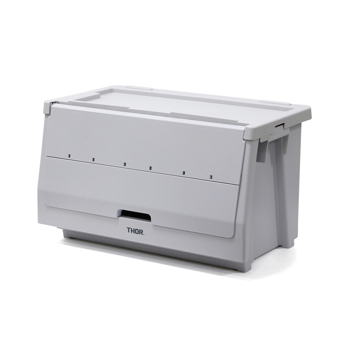 【直送対応品】【Set】THOR Stacking Shelf Container "50L / Light gray"