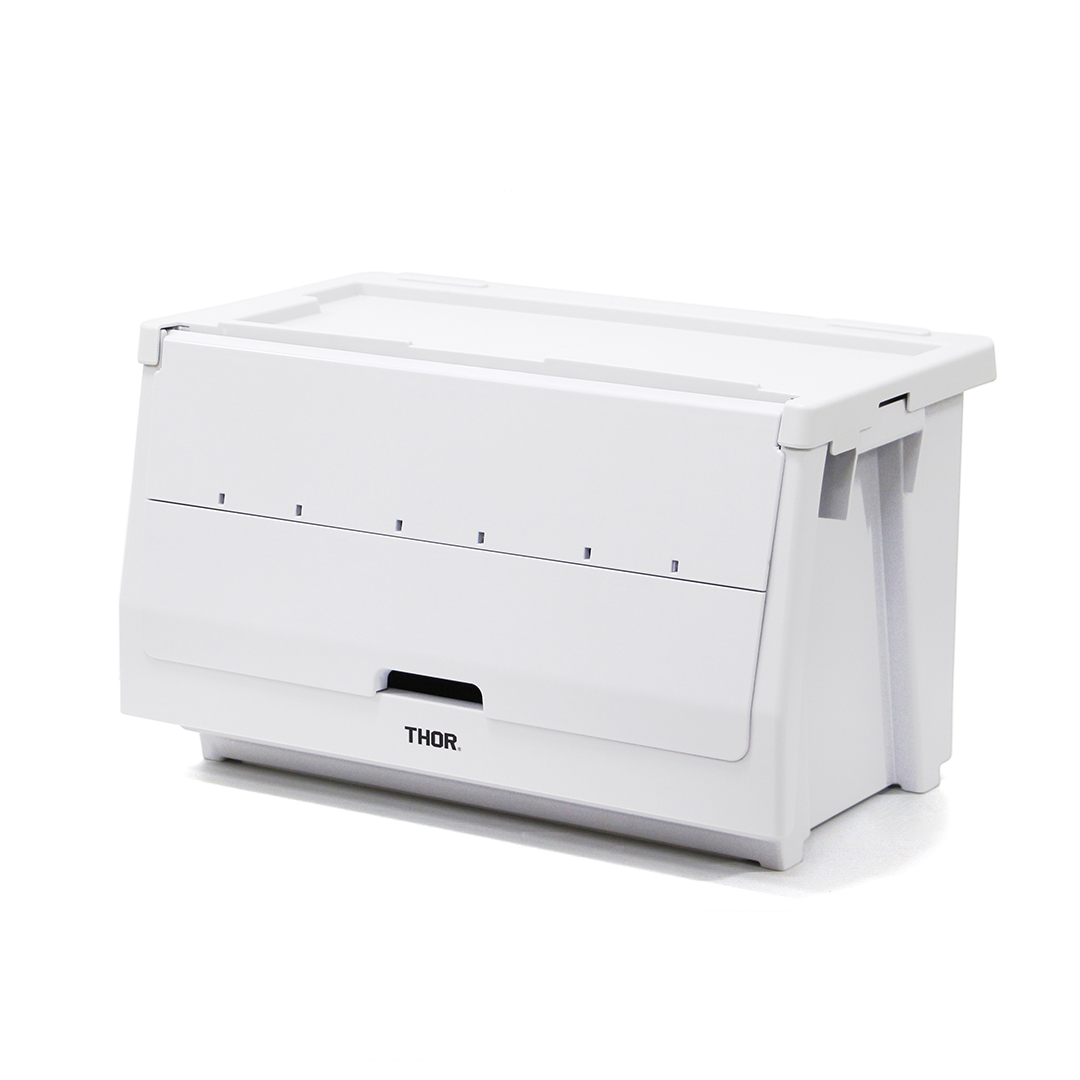 【直送対応品】【Set】THOR Stacking Shelf Container "50L / White"