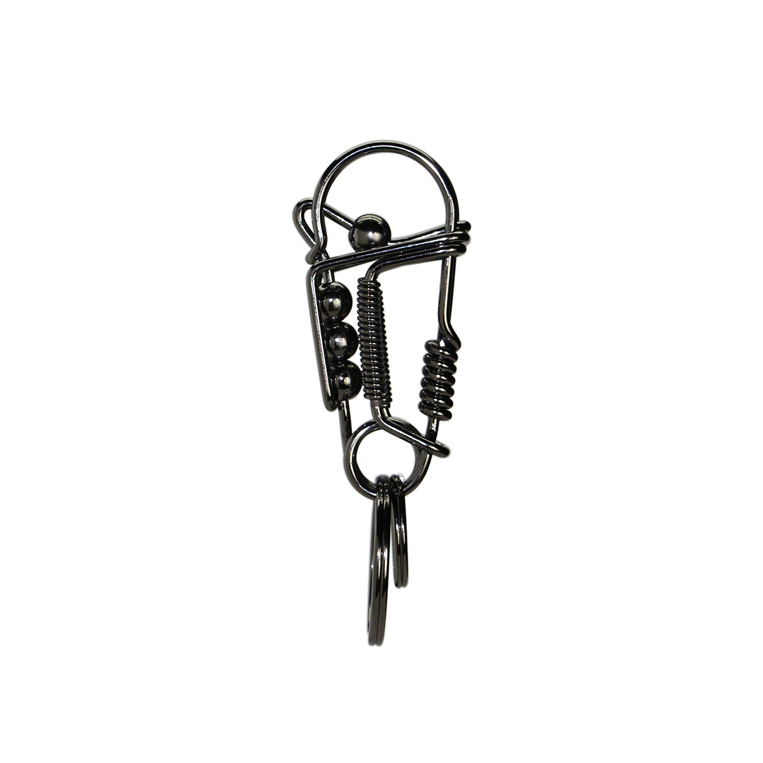 Metal Wire Carabiner "Black"