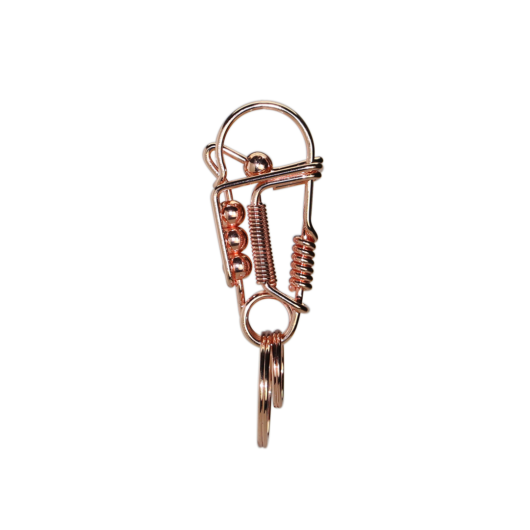 Metal Wire Carabiner "Copper"