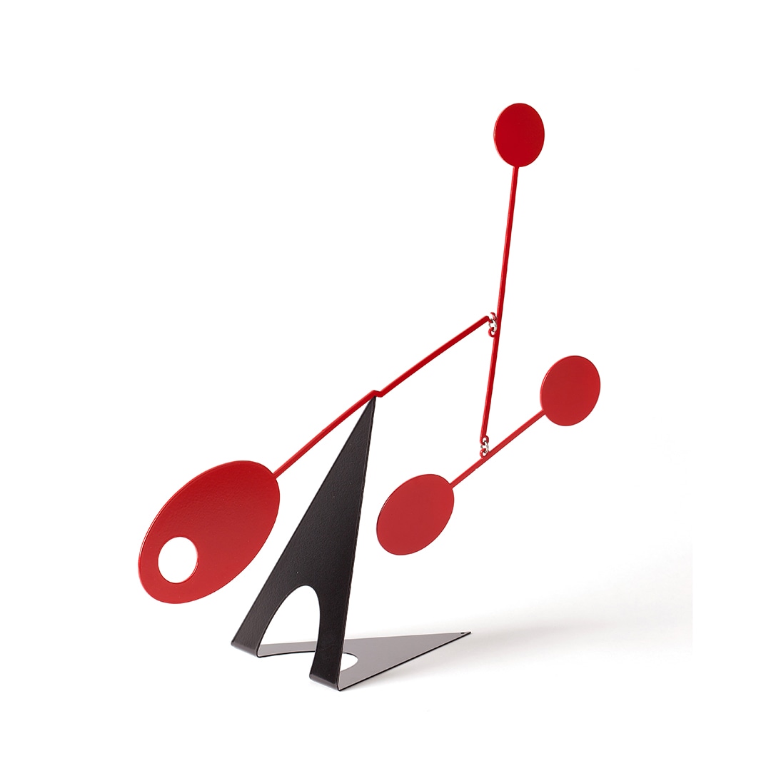 Elleiptical Desktop Mobile "Red / Black base"