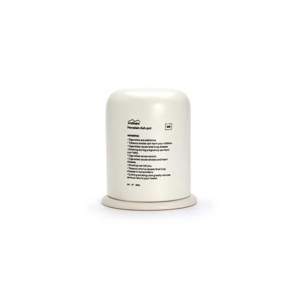 ANAheim Porcelain Ash-Pot "Ivory"
